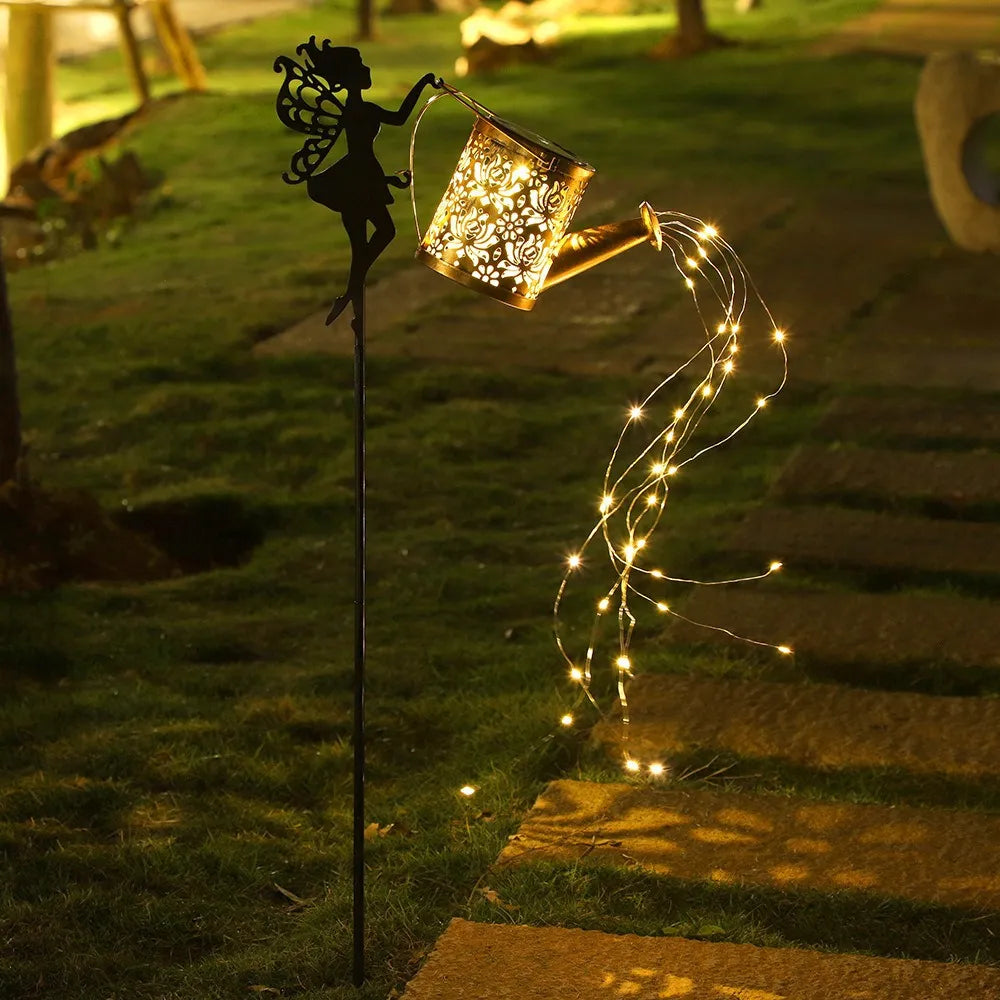 FairyGlow™ Solar Watering Can Light – Bring Magic to Your Garden Nights
