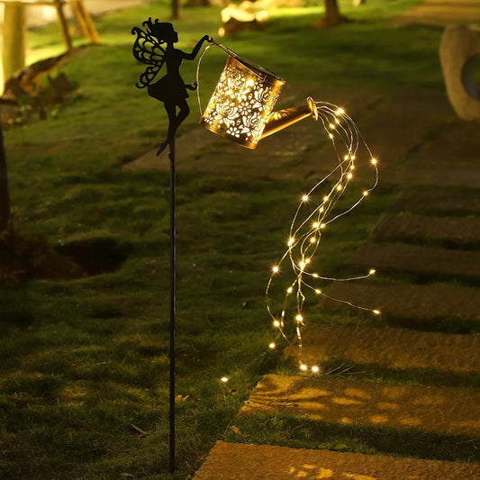 FairyGlow™ Solar Watering Can Light – Bring Magic to Your Garden Nights